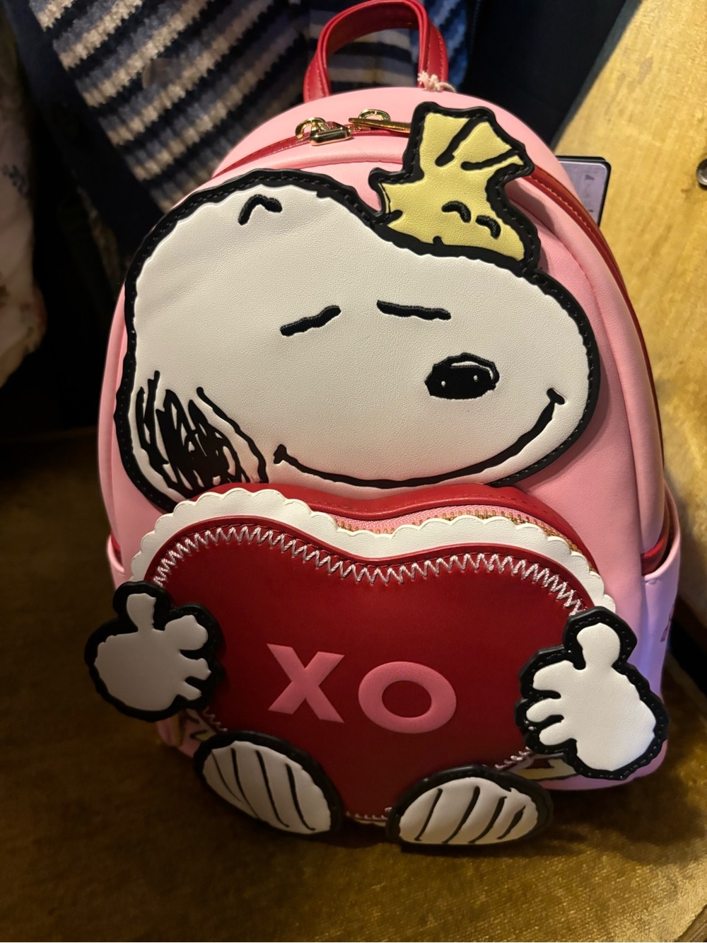 Loungefly Peanuts Snoopy Valentine's Day Mini Backpack
